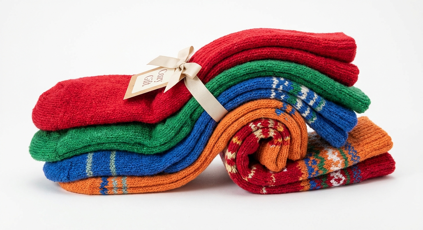 Women's Fuzzy Socks - 5 Pack Warm Cozy Socks